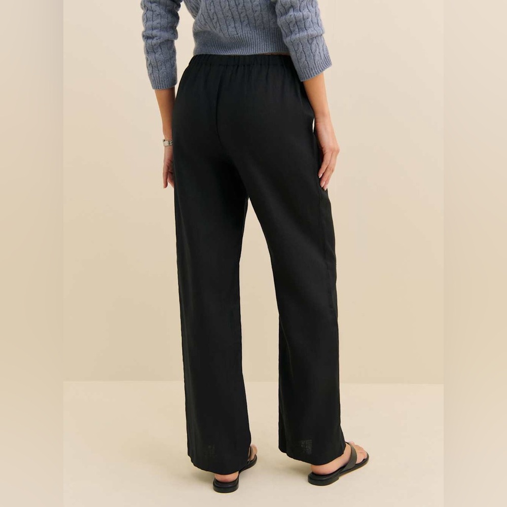 Nwt reformation Olina linen pants in medium petite - Picture 3 of 7
